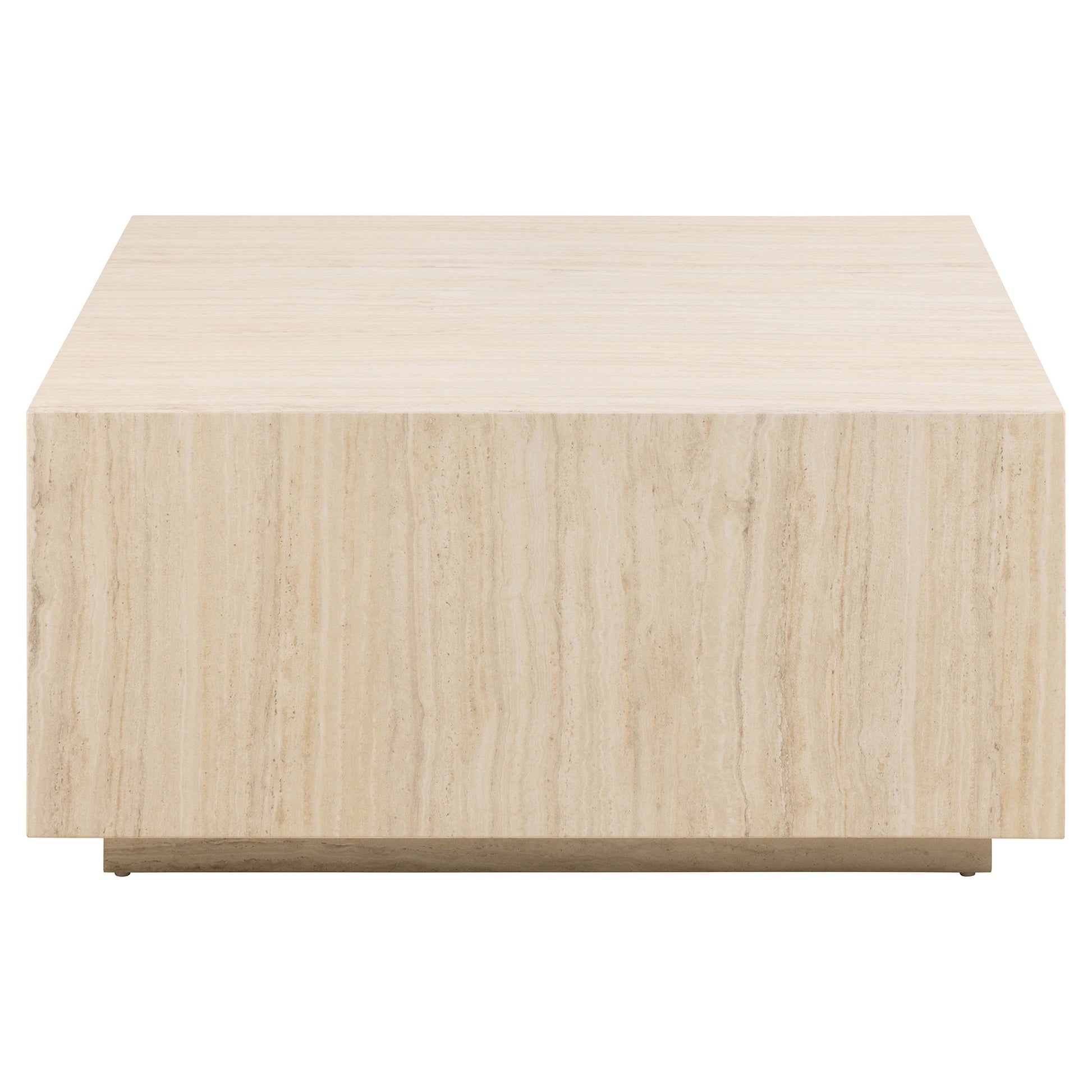 Dice sofabord, marmorlook | 90x90 - Møbelkompagniet