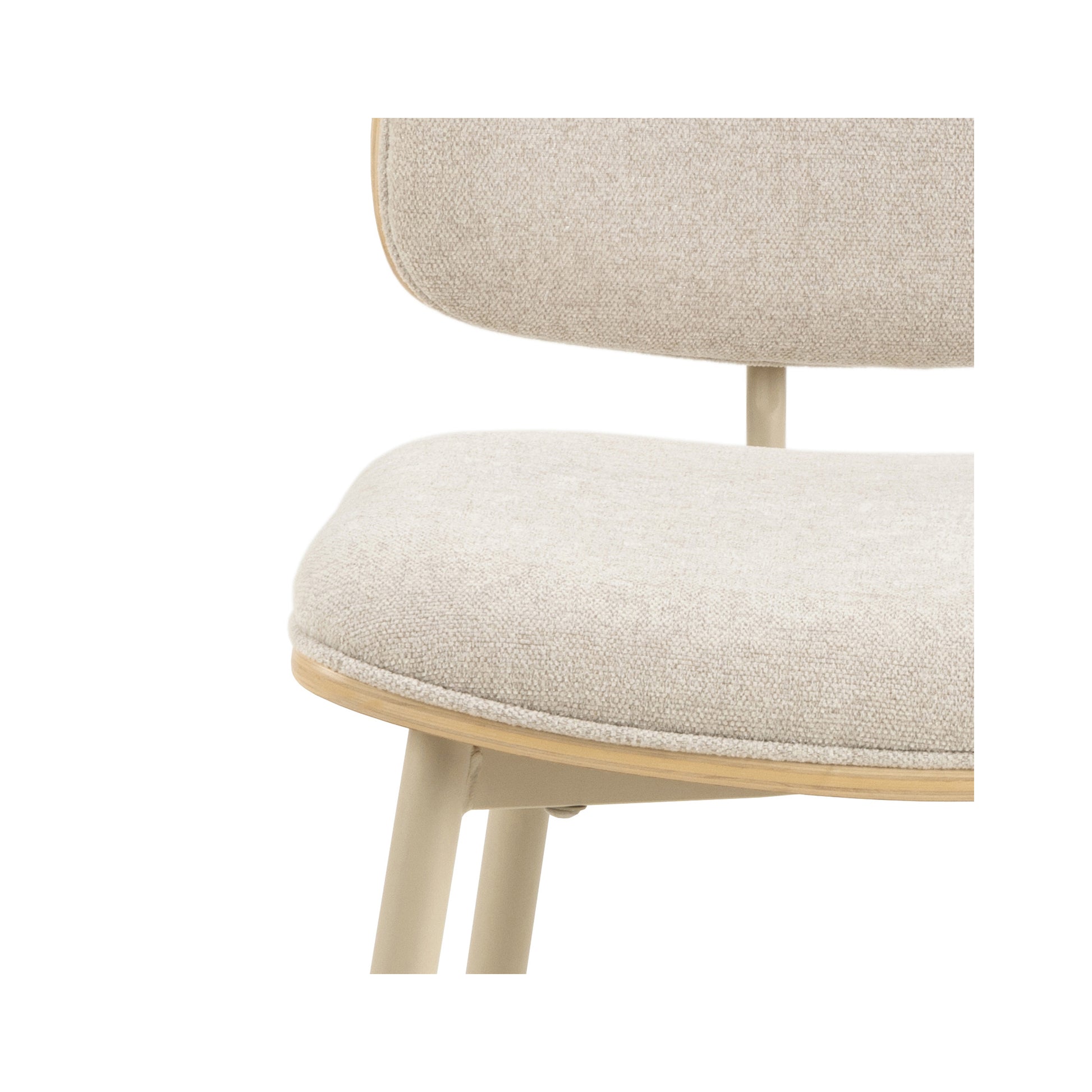 Forma spisebordsstol, Stof/Eg - Møbelkompagniet