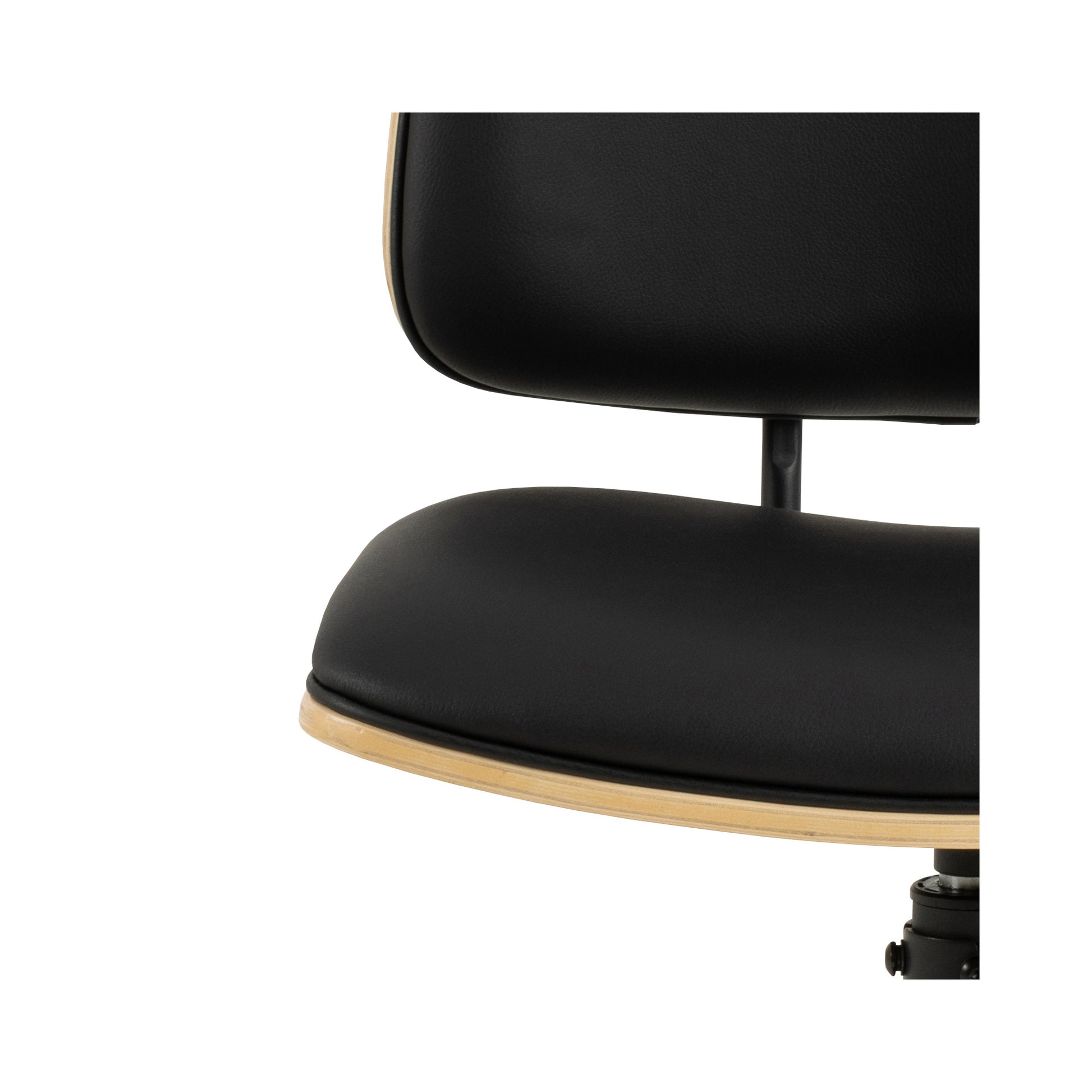 Forma spisebordsstol, Drejefunktion | PU læder/Eg - Møbelkompagniet