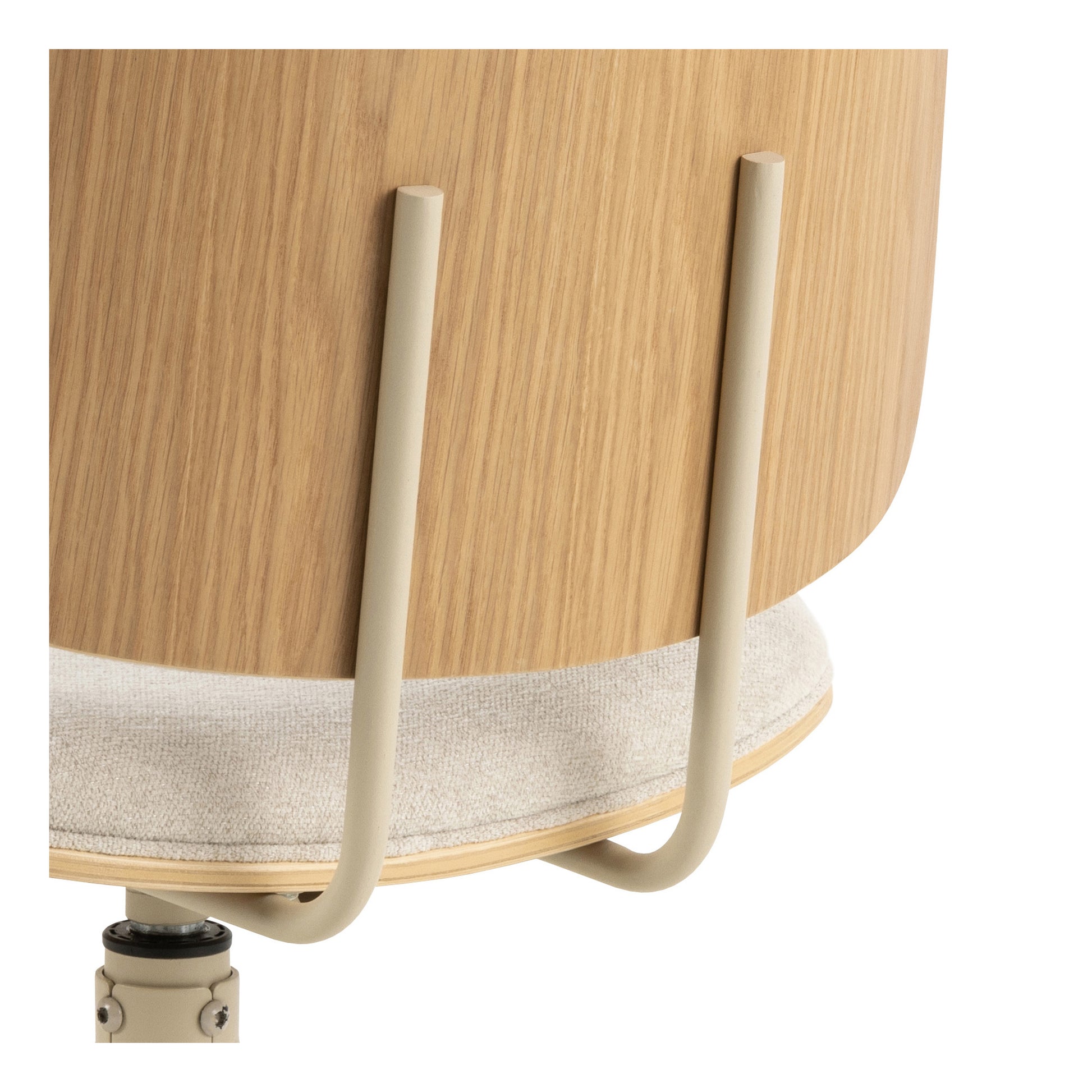 Forma spisebordsstol, Drejefunktion | Stof/Eg - Møbelkompagniet