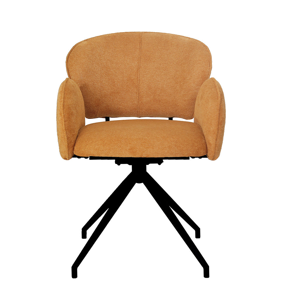 Holly spisebordsstol med armlæn og drejefunktion - Møbelkompagniet