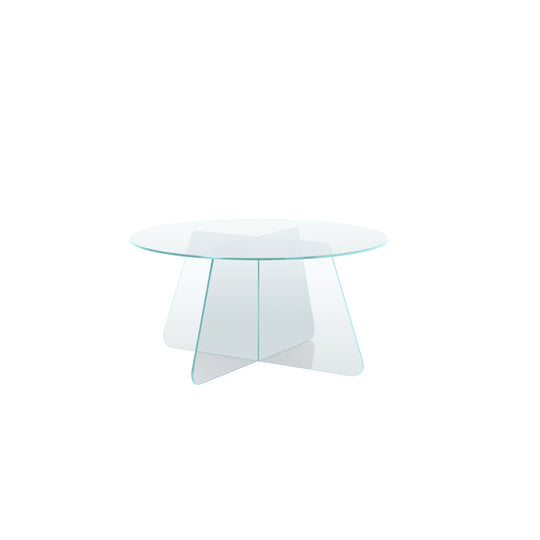 Arco sofabord, glas | Ø80