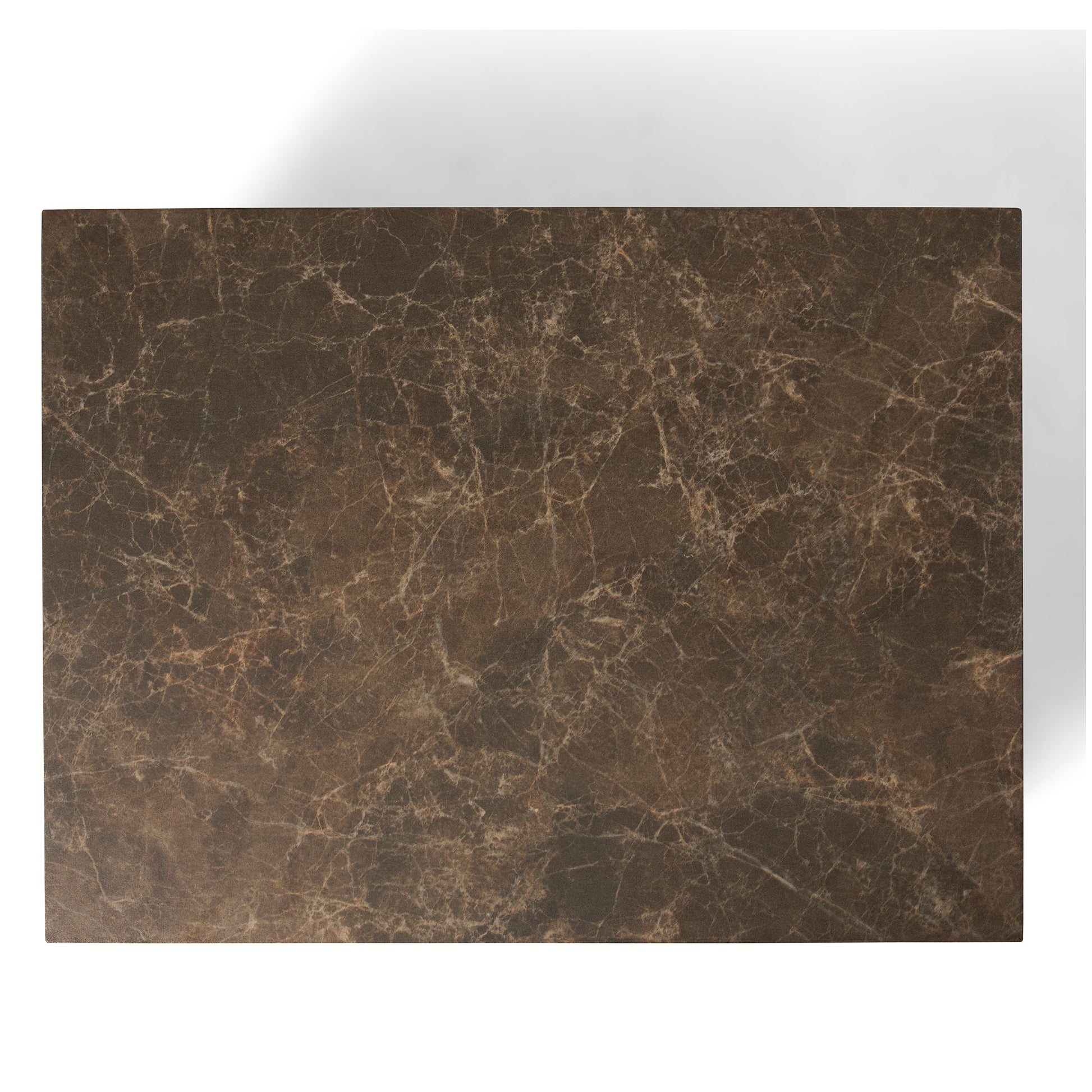 Dice sofabord, marmorlook | 80x60 - Møbelkompagniet