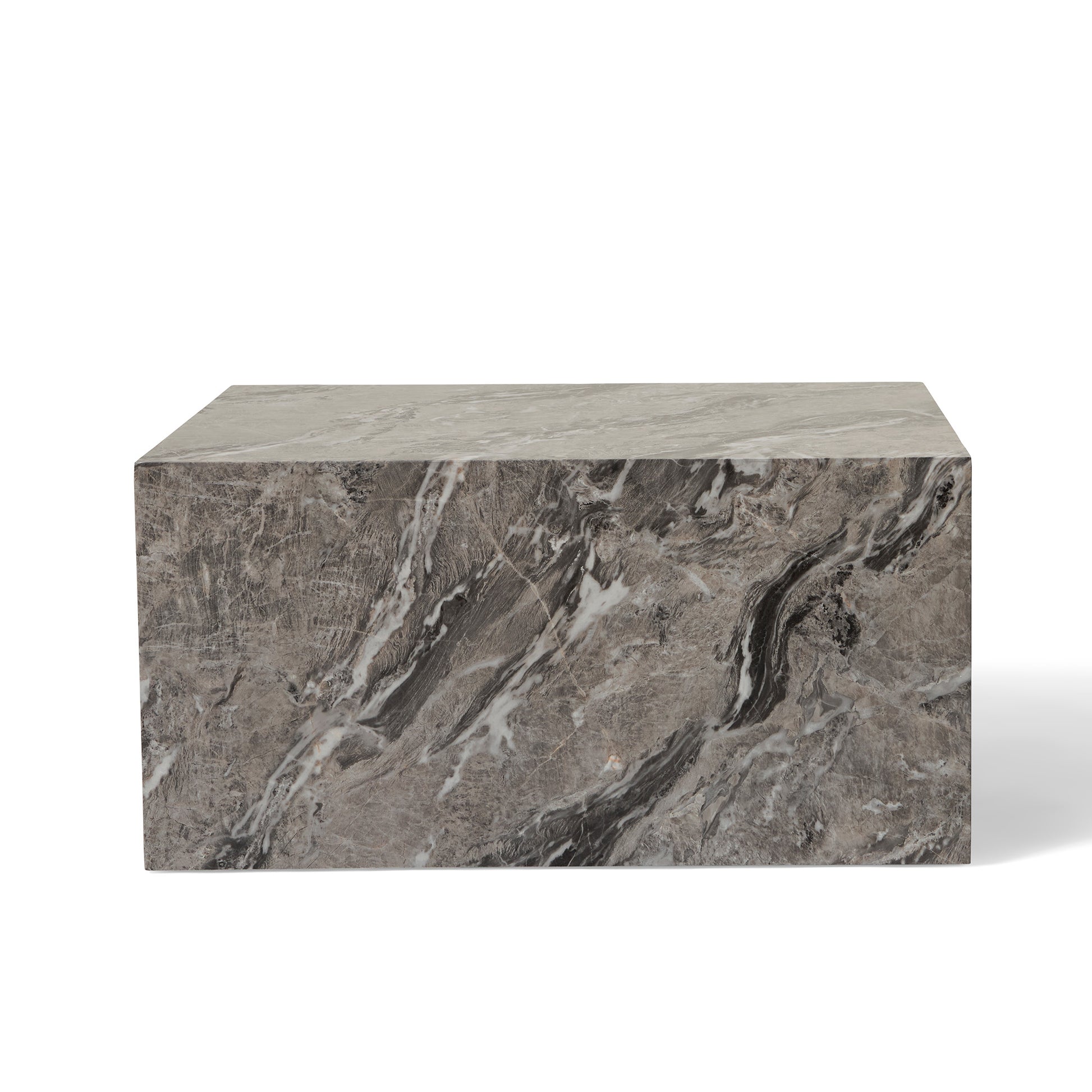 Dice sofabord, marmorlook | 80x60 - Møbelkompagniet