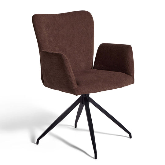 Frida spisebordsstol, armlæn | drejefunktion