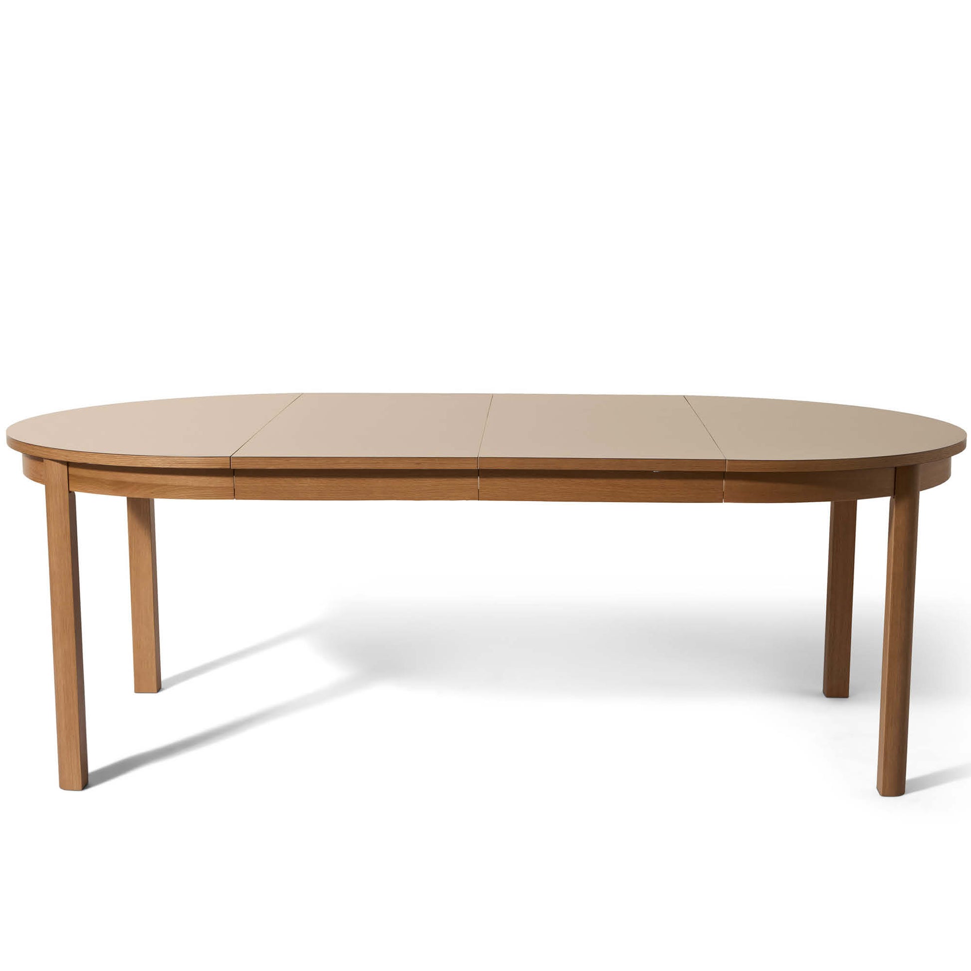 Holdbar spisebord, inkl. tillægsplader | Ø120/220 - Møbelkompagniet