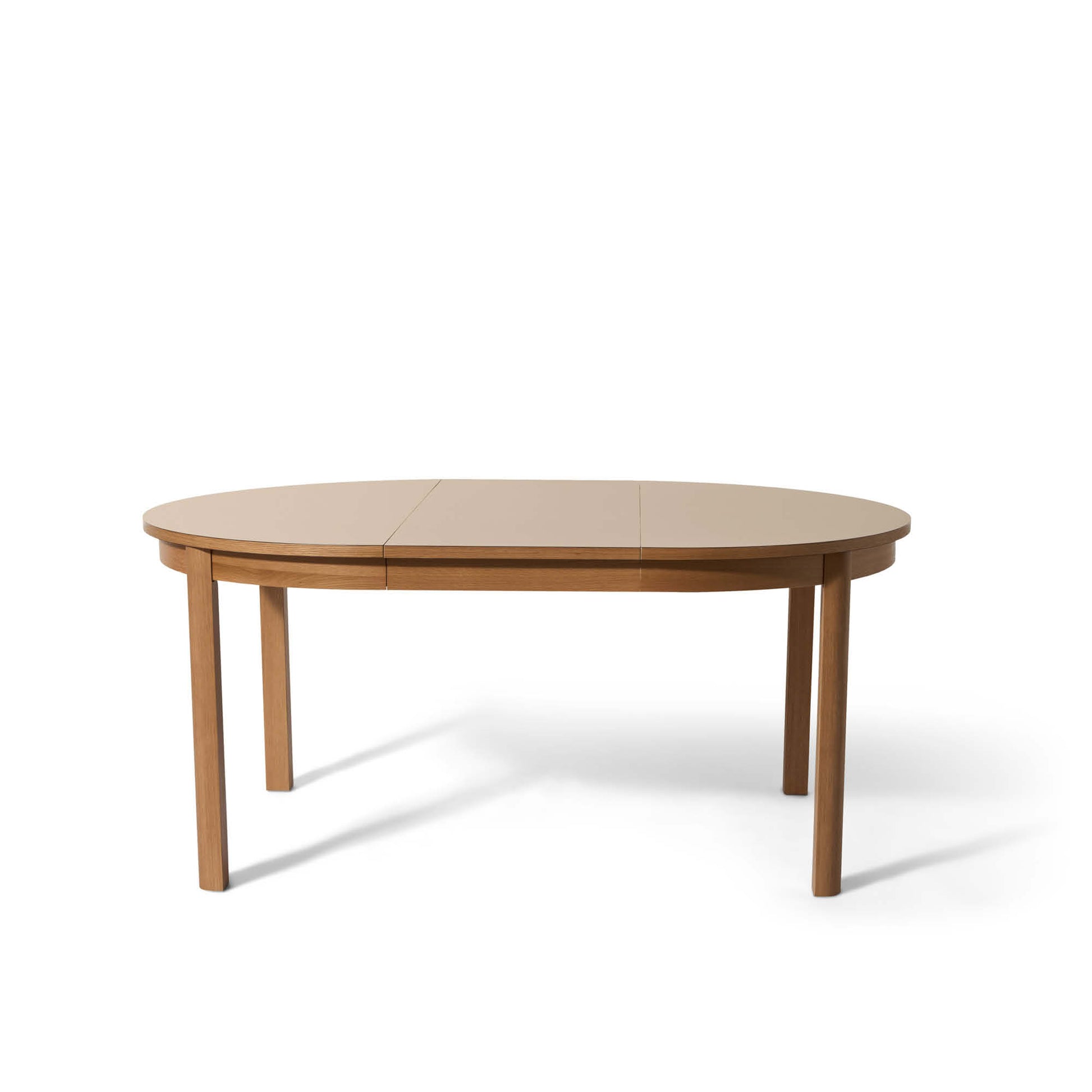 Holdbar spisebord, inkl. tillægsplader | Ø120/220 - Møbelkompagniet
