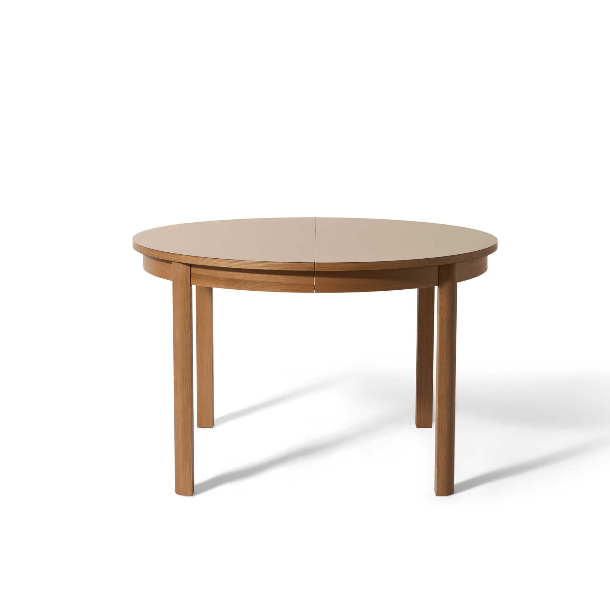 Holdbar spisebord, inkl. tillægsplader | Ø120/220 - Møbelkompagniet