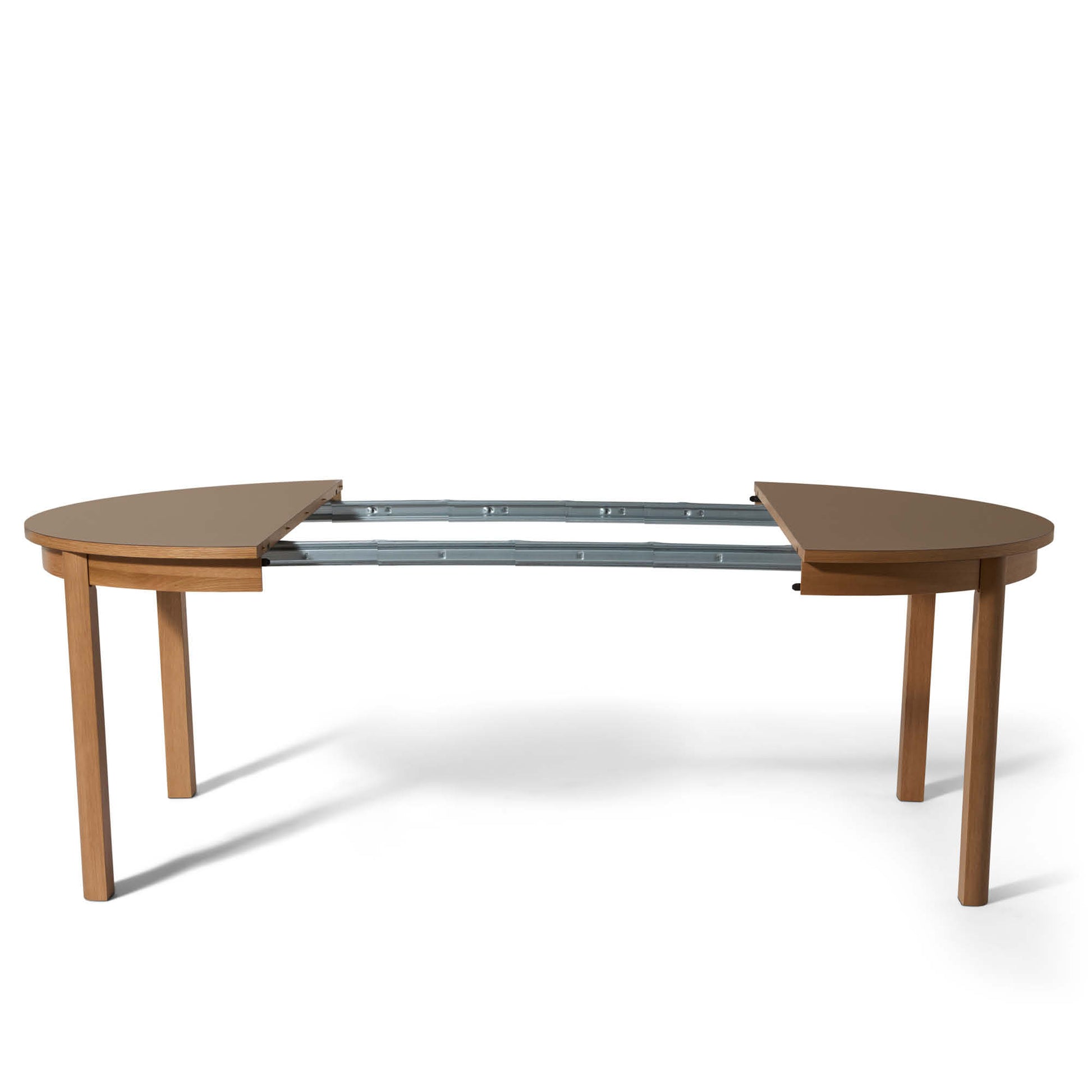 Holdbar spisebord, inkl. tillægsplader | Ø120/220 - Møbelkompagniet