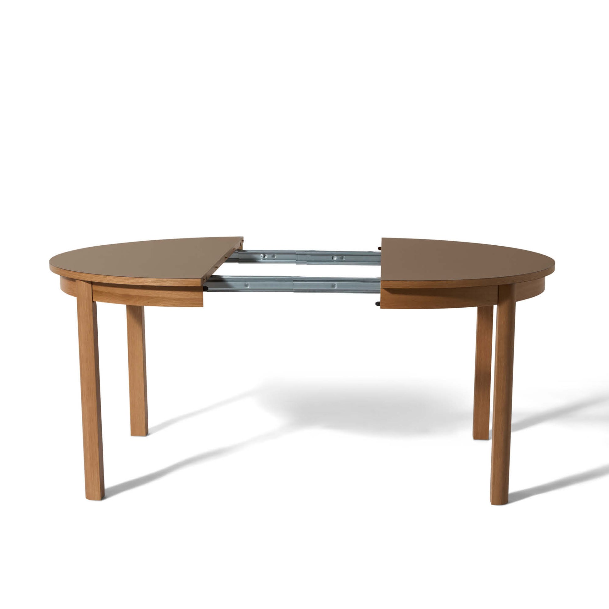 Holdbar spisebord, inkl. tillægsplader | Ø120/220 - Møbelkompagniet