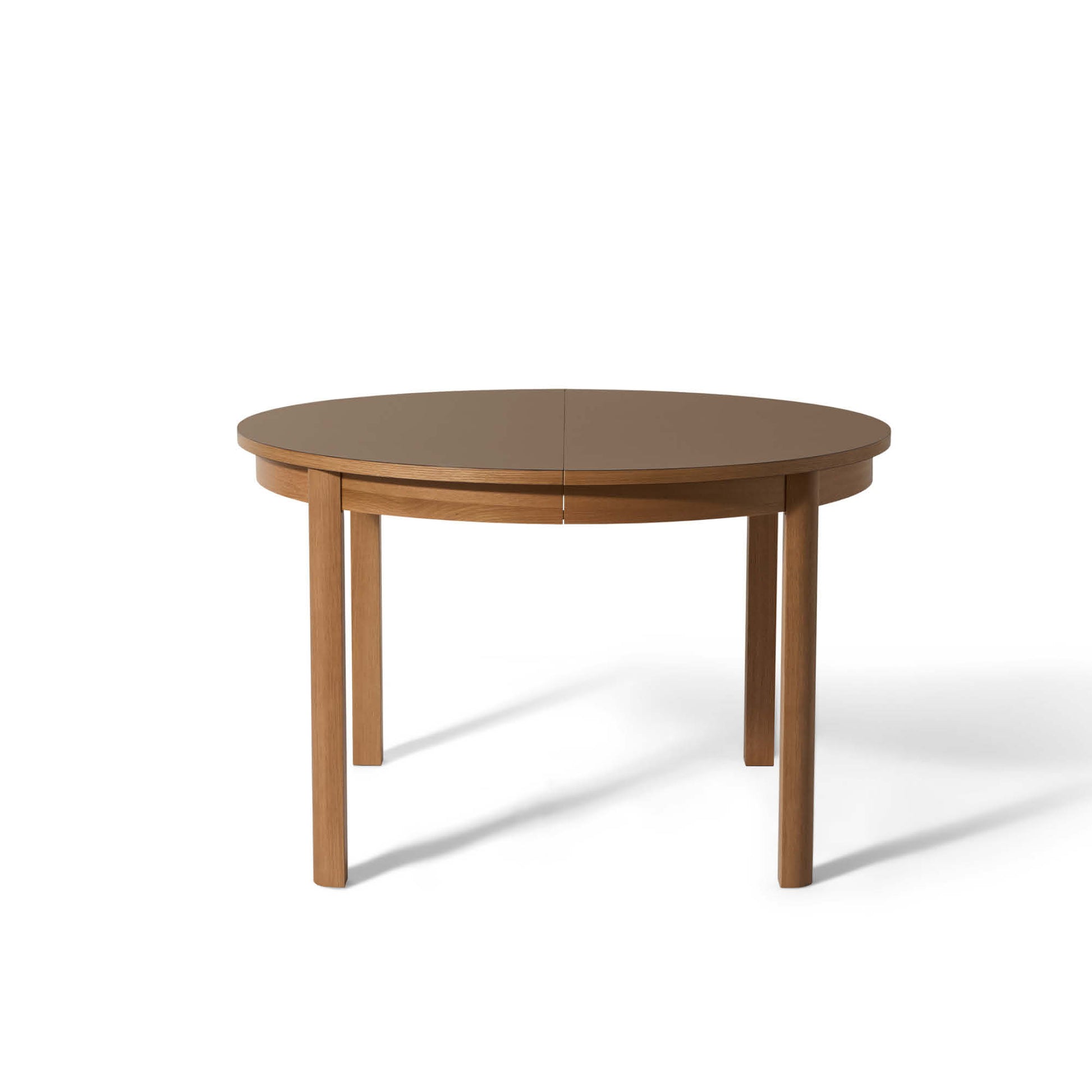 Holdbar spisebord, inkl. tillægsplader | Ø120/220 - Møbelkompagniet