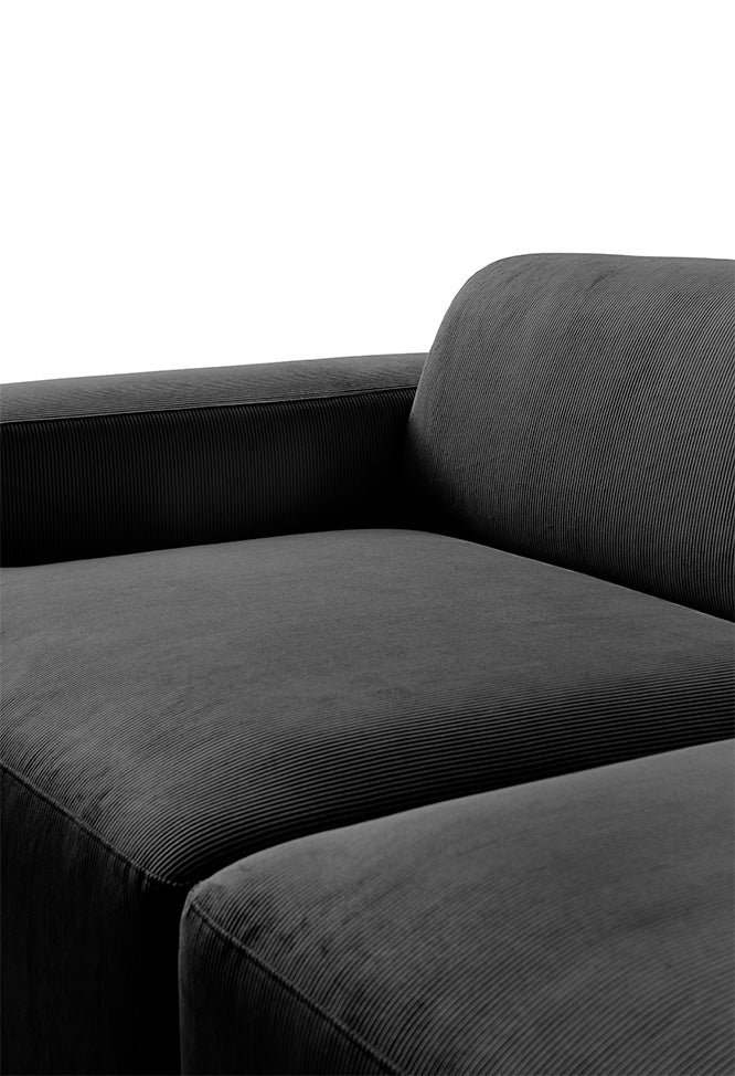 Madrid 3 personers sofa, fløjl - Møbelkompagniet