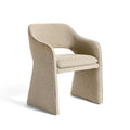 Plush spisebordsstol, Amiya Bouclé Beige