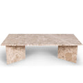 Vega sofabord, latte marmor | 140x70