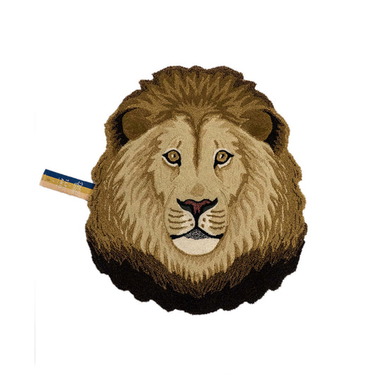 Løvehoved tæppe, Doing Goods - 113x95 cm