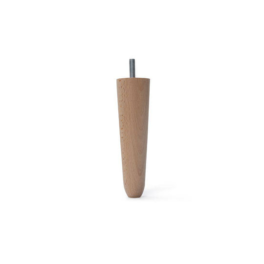 Cali bøgetræsben 4 stk, 15 cm