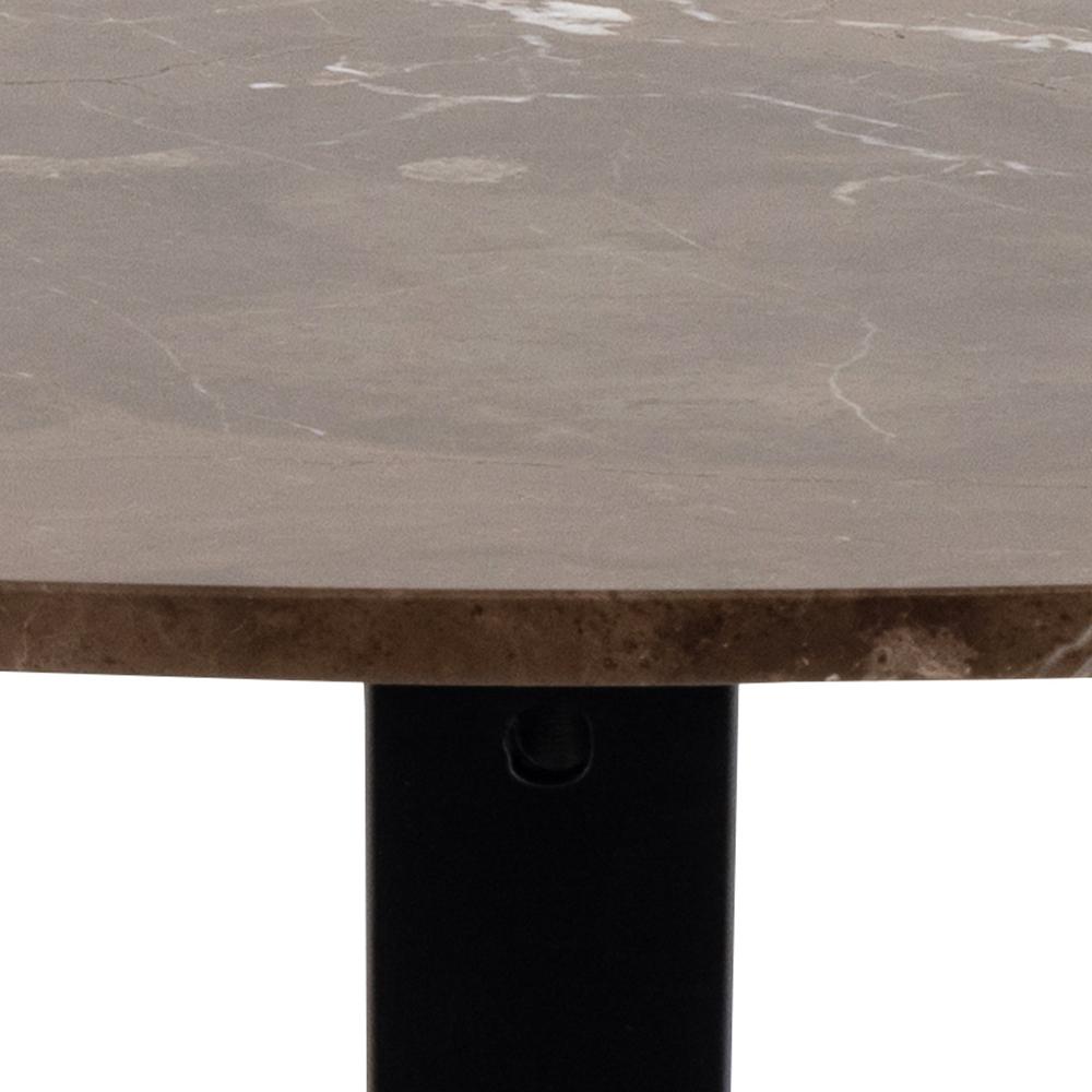Heaven spisebord, brun marmor | Ø120 - Møbelkompagniet