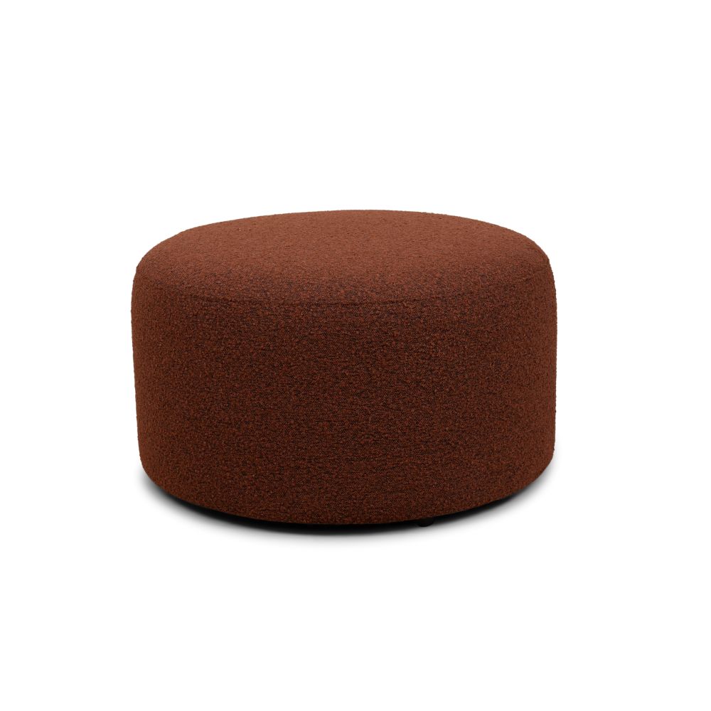 Monaco puf, kobber - Møbelkompagniet