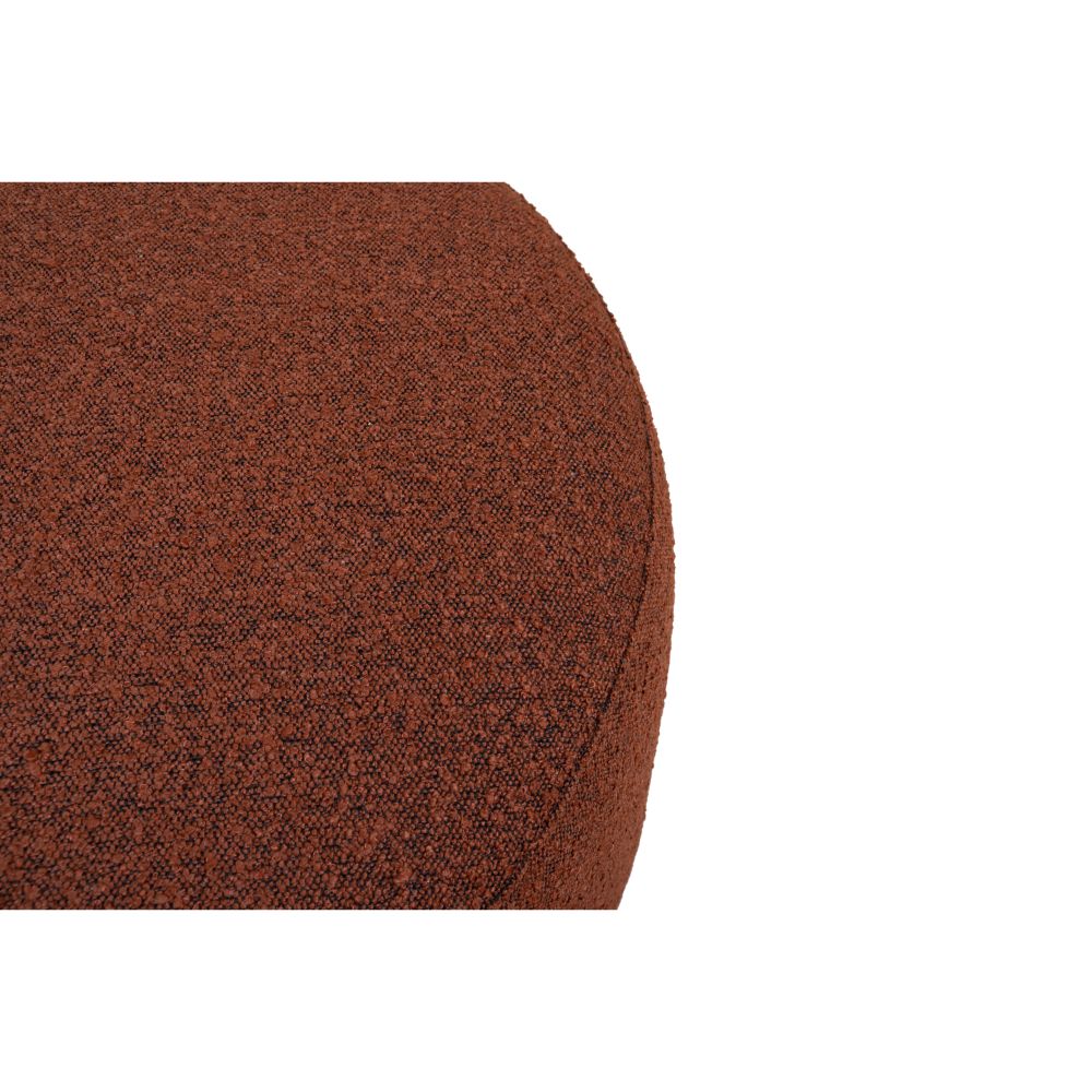 Monaco puf, kobber - Møbelkompagniet