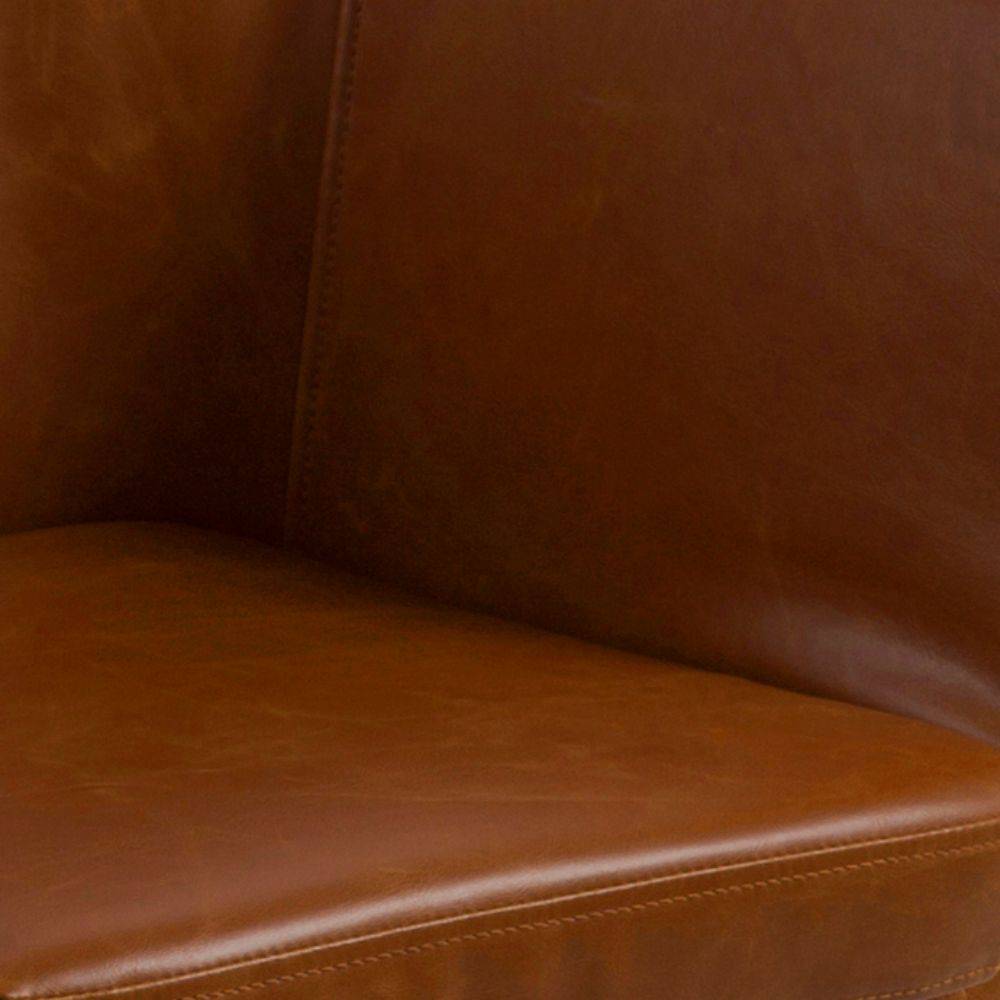 Nora spisebordsstol, Cognac brun - Møbelkompagniet