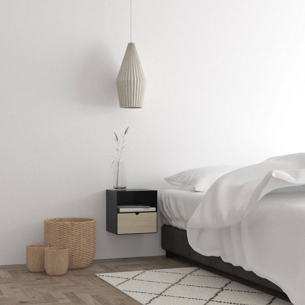 Joliet reol modul, bambus skuffe - Møbelkompagniet