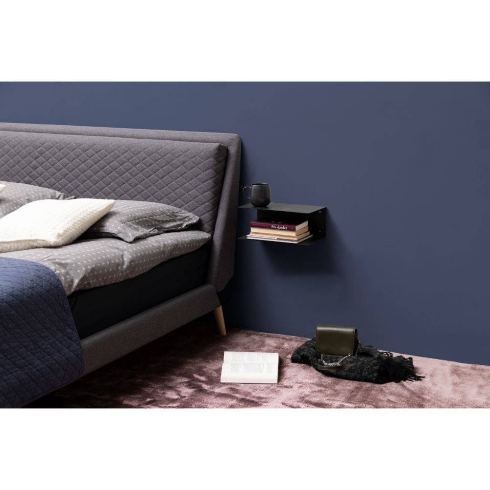 Joliet sort væghylde, 35cm - Møbelkompagniet