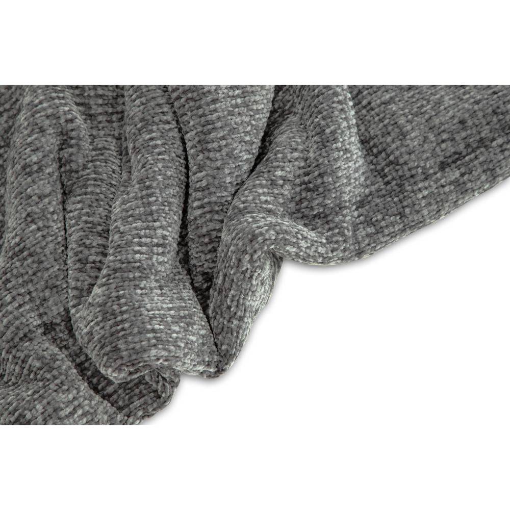 Ally polyester plaid i grå