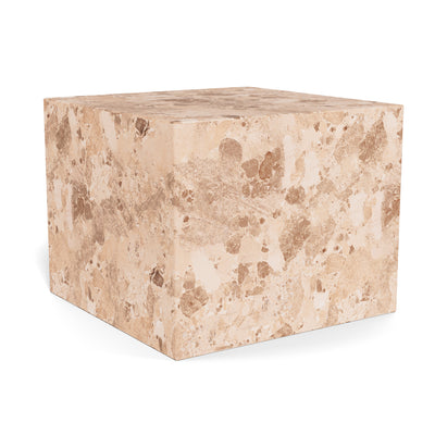 Varese sofabord, latte marmor | 50x50
