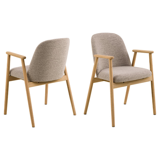 Lund spisebordsstol, Eg/Stof