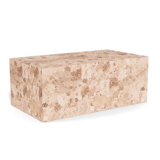 Varese sofabord, latte marmor | 90x60