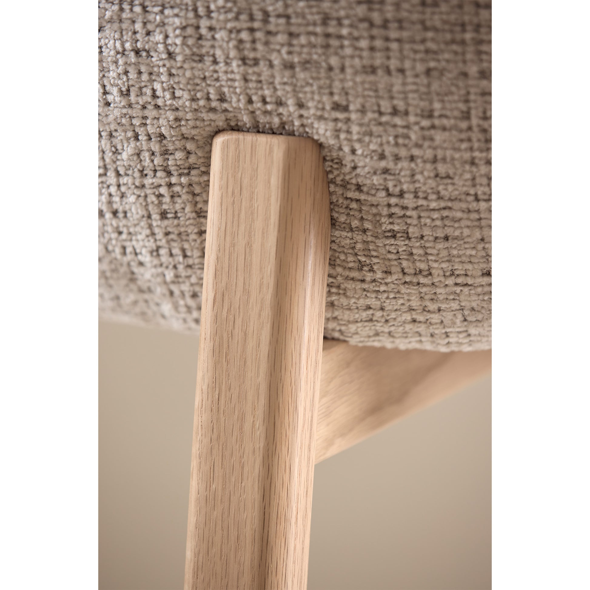 Vero spisebordsstol, Juto Beige - Møbelkompagniet