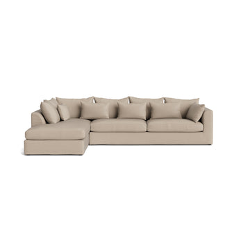 Shabby Chic hjørnesofa, venstrevendt