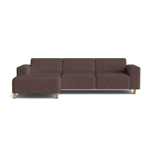 Seam chaiselong sofa, venstrevendt