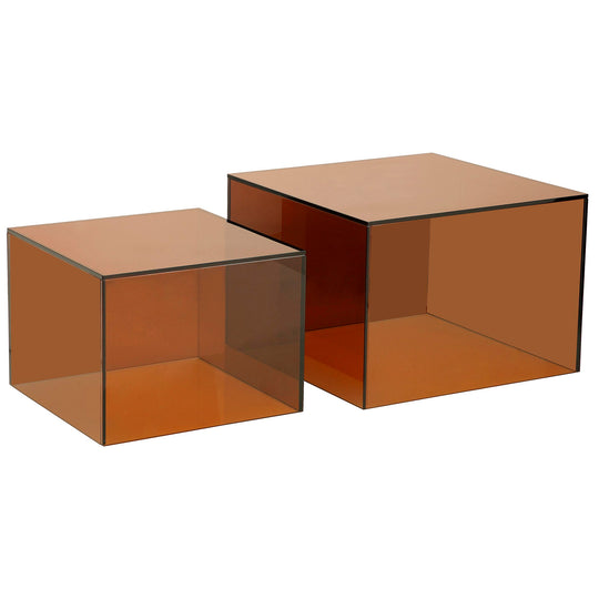 Quadro sofabordssæt, glas