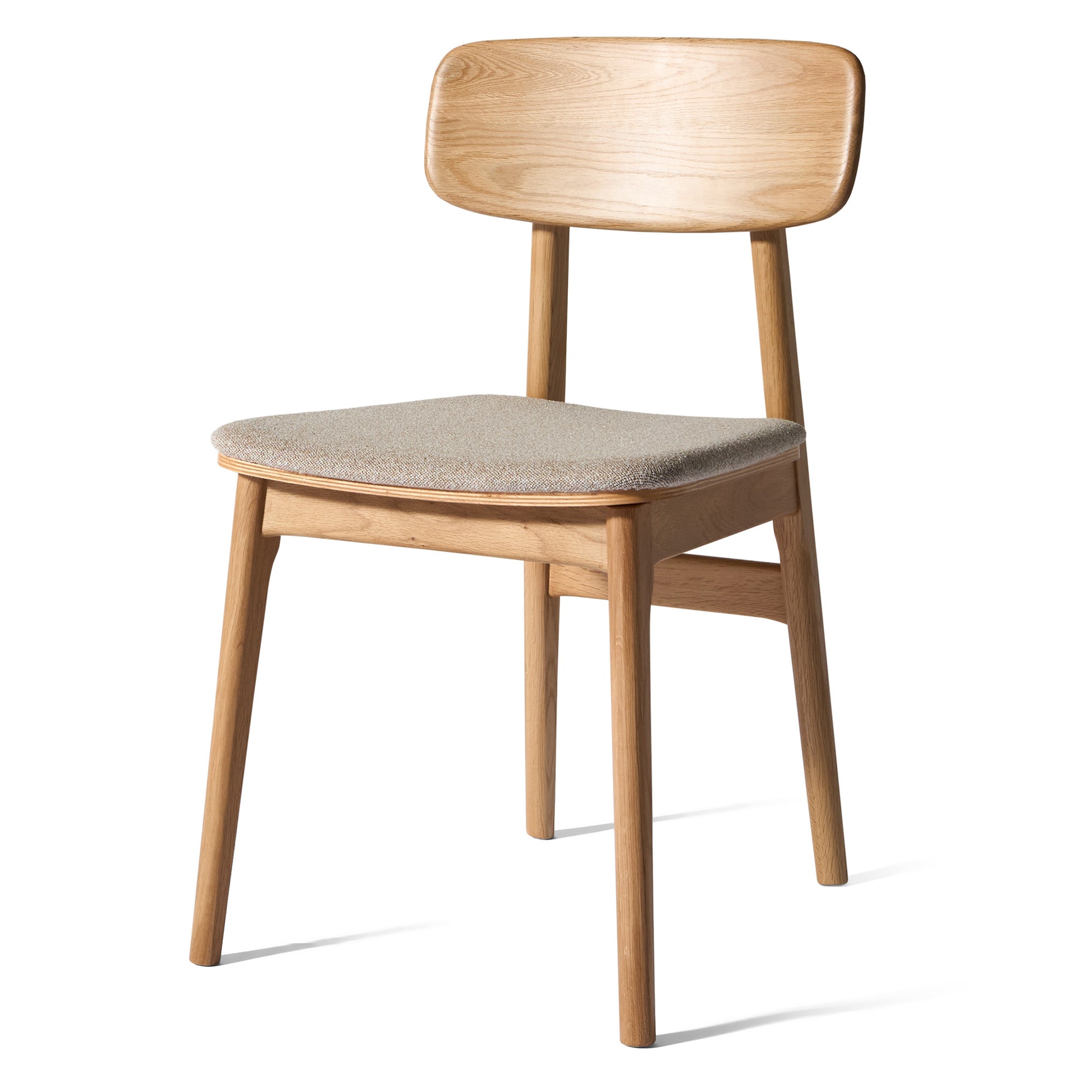 Balo spisebordsstol, Eg/Stof - Møbelkompagniet