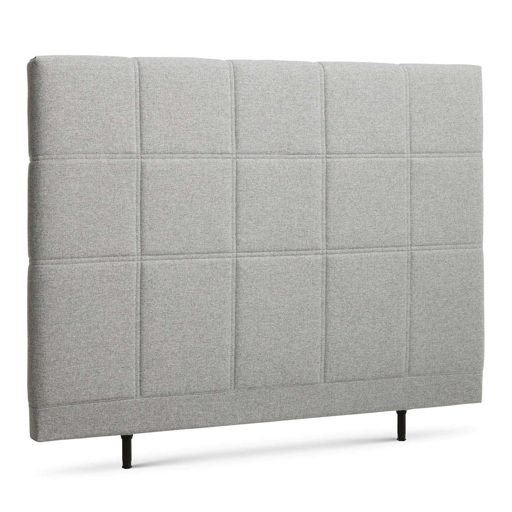 Square sengegavl 160 cm, Lars stof - Møbelkompagniet