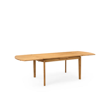 Anker spisebord, Natur eg | Hollandsk udtræk | 150/250x95
