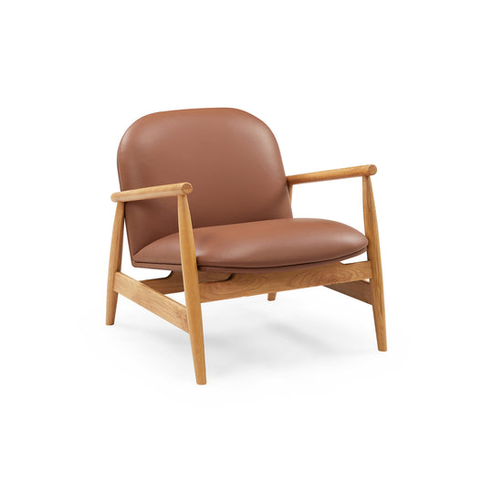 Olea lænestol, Natur eg | Cognac læder