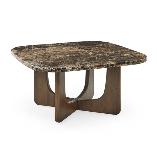 Orion sofabord, Egetræ/Emperador | 90x90