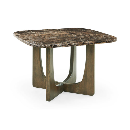 Orion spisebord, Egetræ/Emperador | 120x120