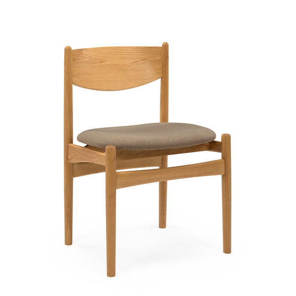 Struct spisebordsstol, natur eg | Stof