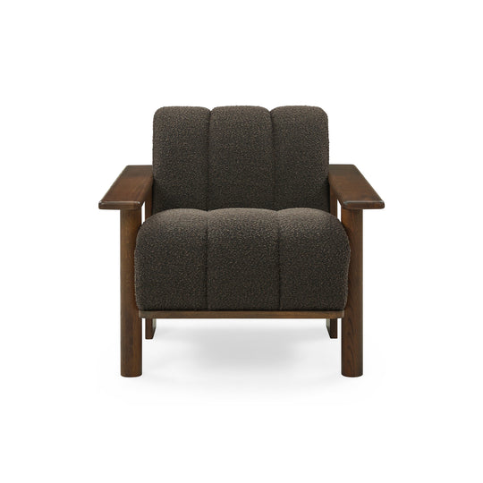 Stay loungestol, Brun bouclé