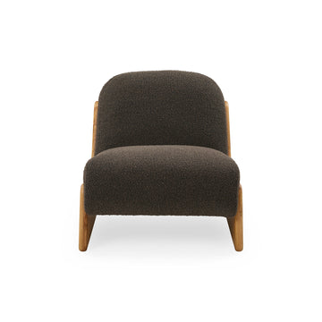 Ledge loungestol, Natur egetræ | Stof