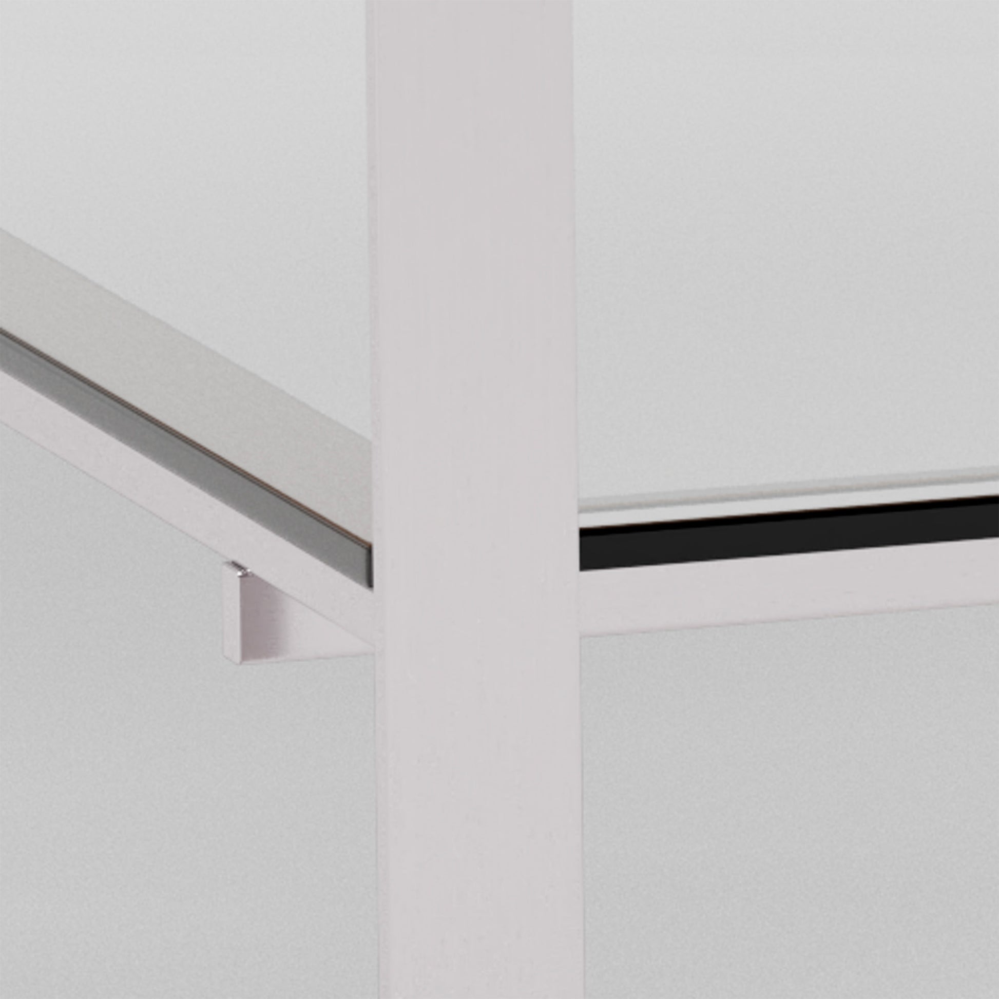 Strata sofabord, keramik travertin | Glas | 80x80 - Møbelkompagniet