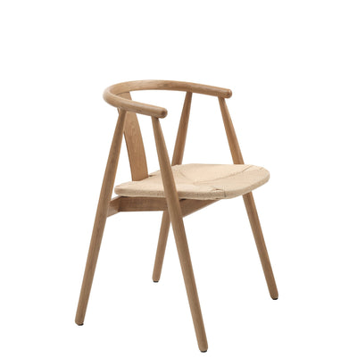 Relate spisebordsstol,  egetræ | flet