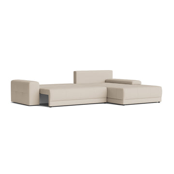 Austin chaiselong sovesofa, vendbar | opbevaring