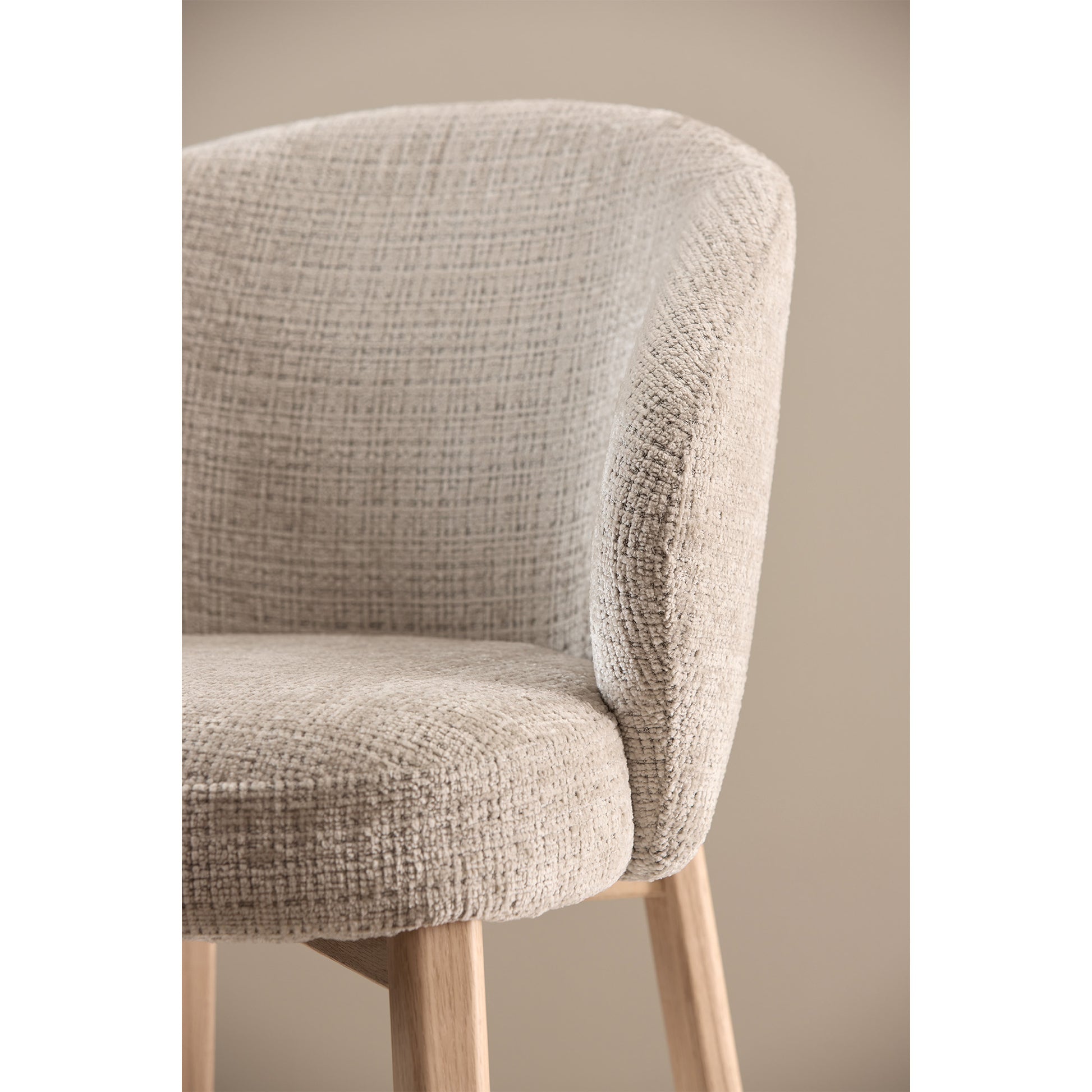 Vero spisebordsstol, Juto Beige - Møbelkompagniet