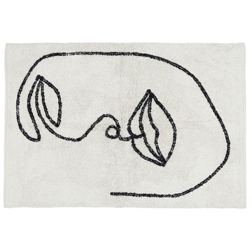 Visage I tæppe, 90x120