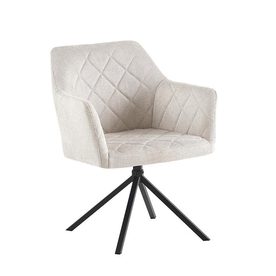 Sofia spisebordsstol, armlæn | drejefunktion