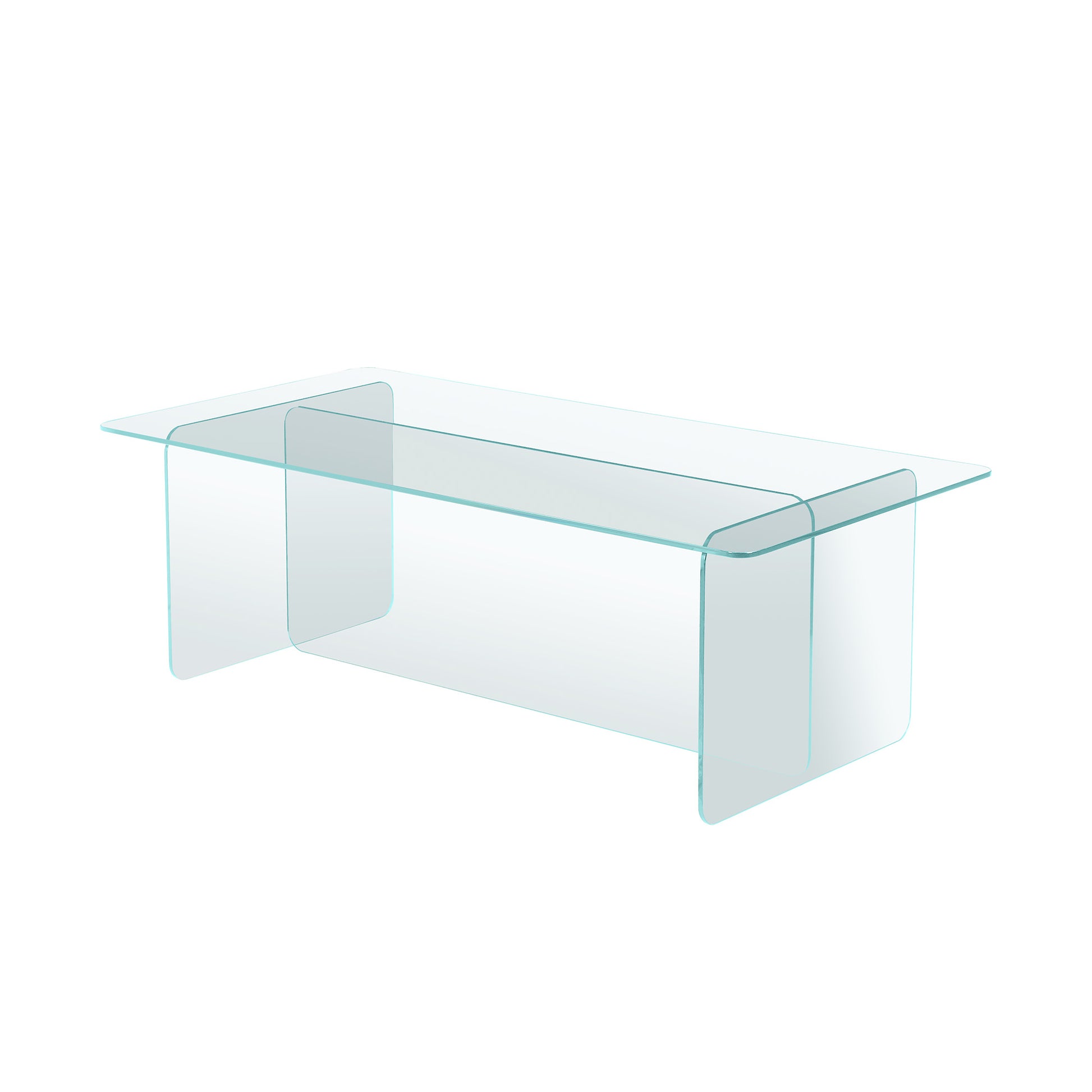 Vetro sofabord, glas | 120x60 - Møbelkompagniet